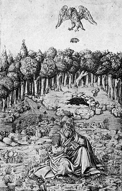 Illustration of the death of Aeschylus in the 15th century Florentine Picture Chronicle by Maso Finiguerra. (Public Domain)