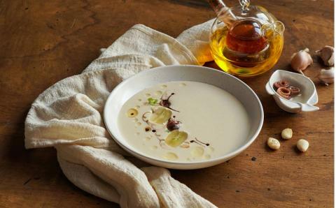 Ajoblanco soup. Source: shustrilka / Adobe Stock