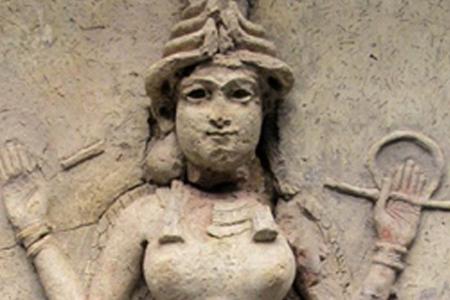The Burney Relief with a Mysterious Goddess. (Neuroforever / CC BY-SA 4.0)