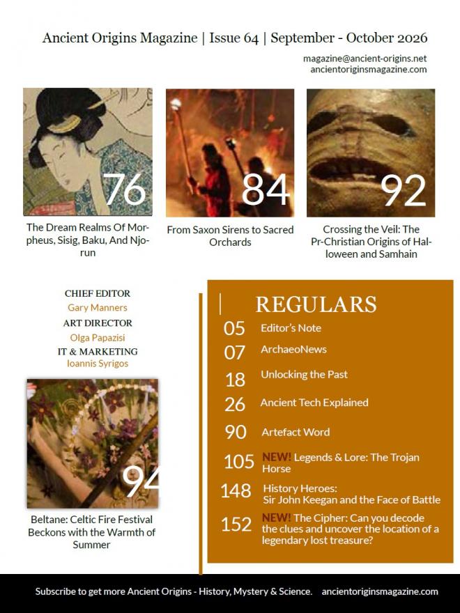 Ancient Origins Magazines Contents